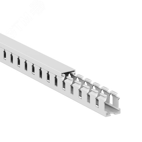 Короб перфорированный RL75 15x18 серый QUADRO - фото 2