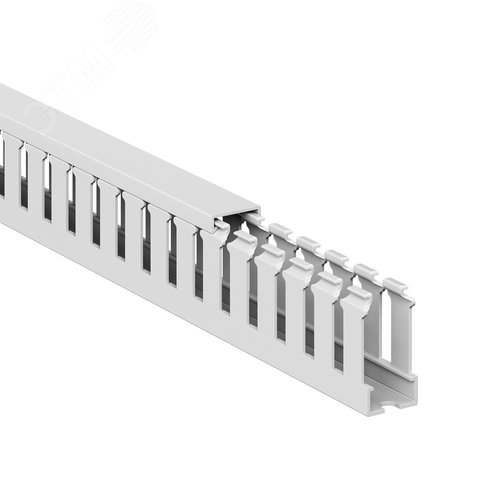 Короб перфорированный RL75 15x30 серый QUADRO - фото 2