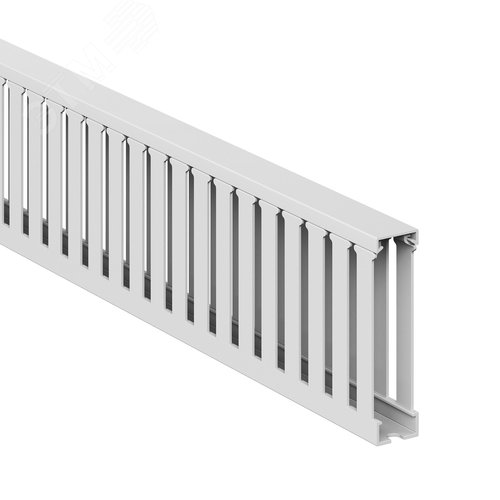 Короб перфорированный RL75 15x60 серый QUADRO - фото 1