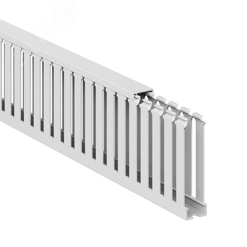 Короб перфорированный RL75 15x60 серый QUADRO - фото 2