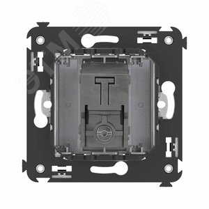 Avanti Розетка TV оконечная в стену,  Закаленная сталь - фото 4