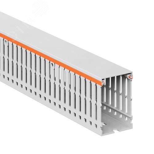 Изображение товара Короб перфорированный RLHF6 40x60, без галогенов, светло-серый (м)