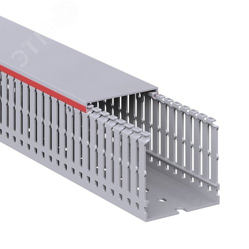 Короб перфорированный RL6 60x60 серый QUADRO - фото 2