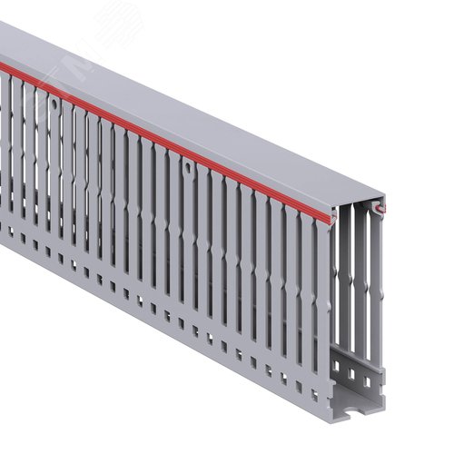 Изображение товара Короб перфорированный RL6 25x80 серый QUADRO (м)