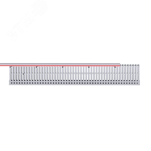 Короб перфорированный RL6 25x80 серый QUADRO - фото 3