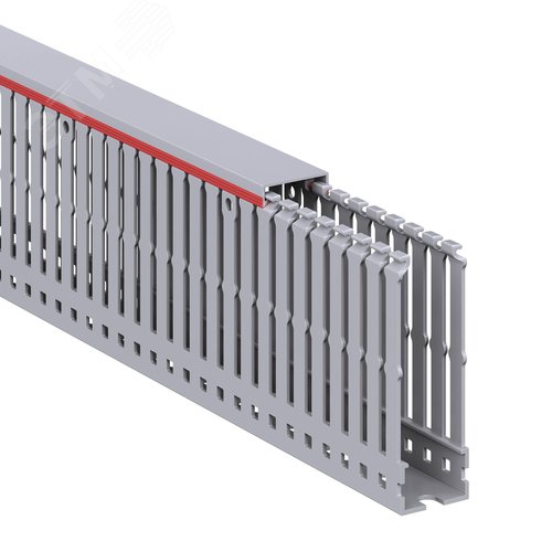 Короб перфорированный RL6 25x80 серый QUADRO - фото 2