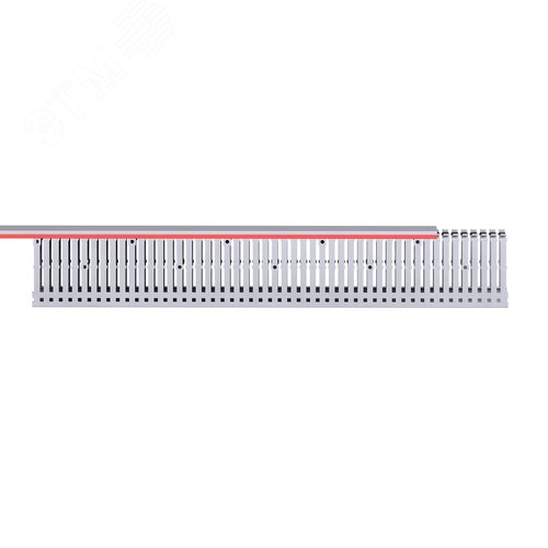 Короб перфорированный RL6 40x80 серый QUADRO - фото 3