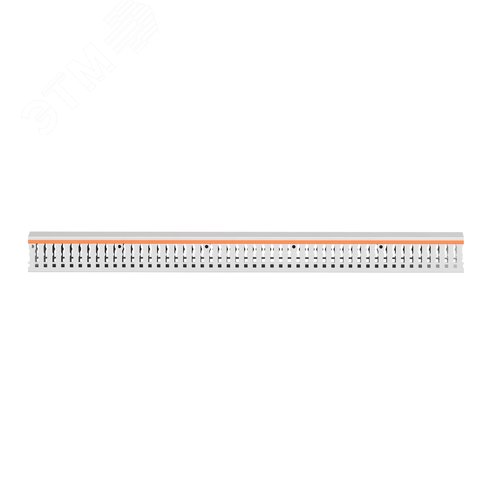 Короб перфорированный RLHF6 40x40, без галогенов, светло-серый - фото 4