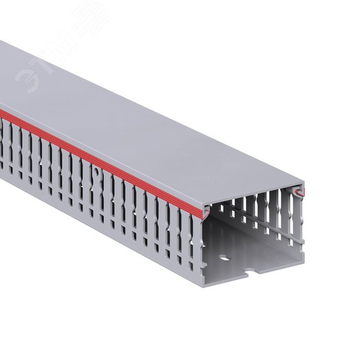 Короб перфорированный RL6 60x40 серый QUADRO - фото 1