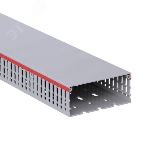 Изображение товара Короб перфорированный RL6 100x40 серый QUADRO (м)