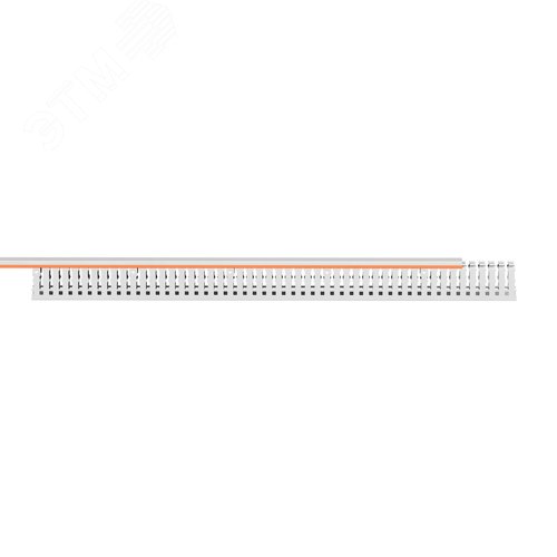 Короб перфорированный, без галогенов, светло-серый RLHF6 25x40 - фото 3