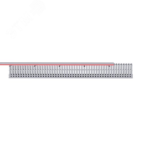 Короб перфорированный RL6 25x60 серый QUADRO - фото 3