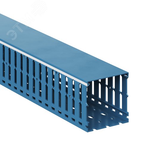 Короб перфорированный RL12 80x80 синий  QUADRO - фото 1