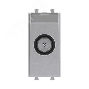 Изображение товара Avanti Розетка TV оконечная модульная, Закаленная сталь, 1 модуль (шт)