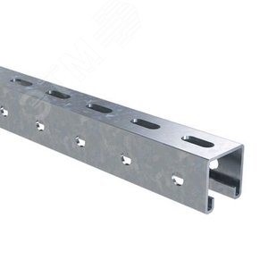 С-образный профиль 41х41, L400, толщ.2,0 мм, цинк-ламельный - фото 1