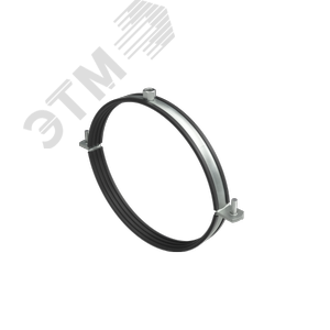 Изображение товара Хомут для воздуховодов с изоляцией с гайкой М8 для труб d 600 мм (шт)