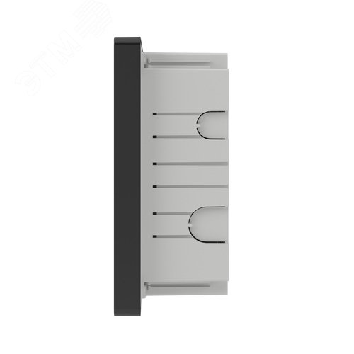 Щиток 18 мод встраиваемый для полых стен Фрейм (FRAME), черный, с тонированной дверцей, с 2 шинами PEN на 8 и 10 отв. - фото 4