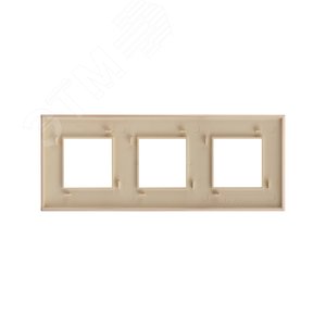 Avanti Рамка ARTLEBEDEV, , Кремовый жемчуг, 6 модулей - фото 3