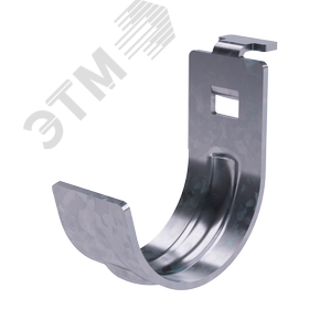 Изображение товара Кронштейн рожковый одинарный 3 мм цинк ламель (шт)