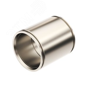 Муфта труба-труба D=63мм IP66/IP67 никелированная латунь - фото 2