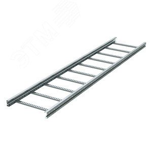 Лоток лестничный 80х1000 лонжерон 2мм L=3м горячеоцинкованный - фото 1