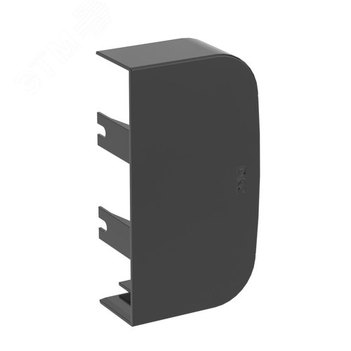 Заглушка 90х50 мм, черная - фото 2