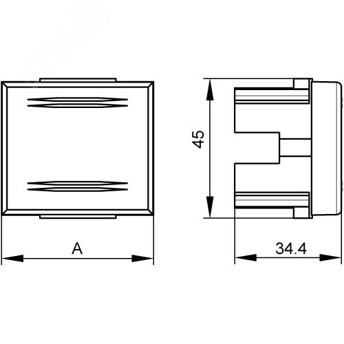Зажим для присоединения шины до 30 мм - фото 2