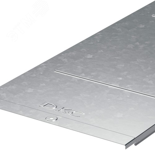 Крышка на лоток с заземлением основание 400мм L=3000мм толщина 1.0мм цинк-ламельная - фото 3