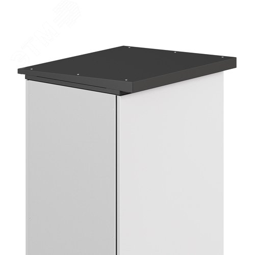 Козырек уличный для корпусов CQE N, ШхГ 600х600 мм, RAL9005 - фото 3