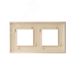 Avanti Рамка ARTLEBEDEV, , Кремовый жемчуг, 4 модуля - фото 3