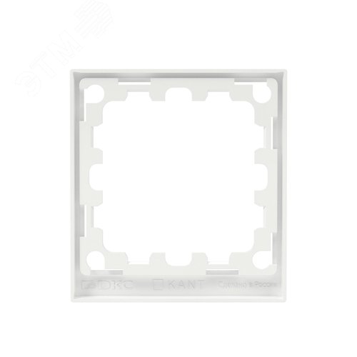 Рамка 1 пост IP44, KANT, белая магнолия - фото 5