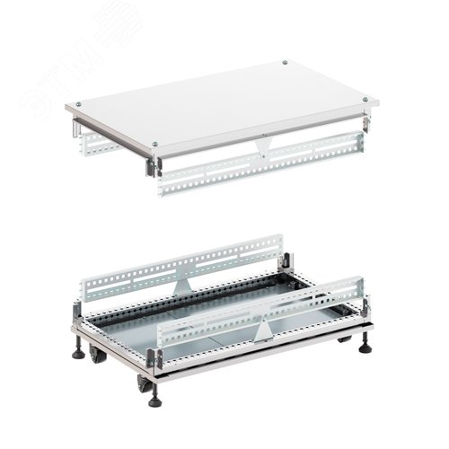 Изображение товара Крыша основание сплошные IT-CQE 600x800, RAL7035 (компл)