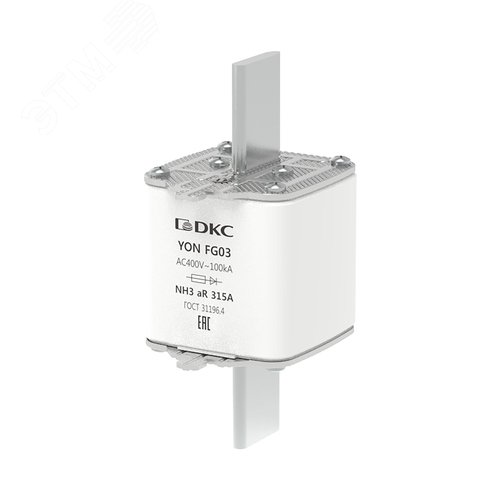 Предохранитель YON ножевого типа FG3 315А 400V характеристика arya - фото 1