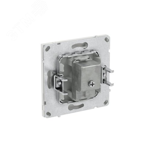 Розетка TV проходная, KANT, белый песок - фото 5