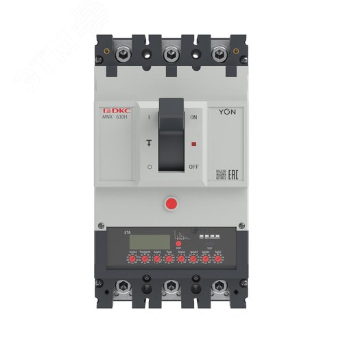 Выключатель автоматический YON pro MNX630H 3P 630 A 150 kA при AC415V расцепитель ETA - фото 2