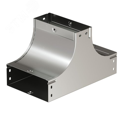 Ответвитель Т-образный вверх TS основание 80 в комплекте крепежные элементы соединительные пластины - фото 2