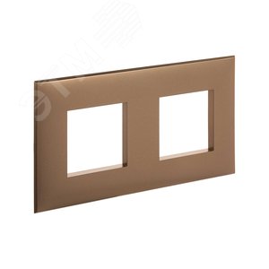 Avanti Рамка ARTLEBEDEV, , Золотистый жемчуг, 4 модуля - фото 2