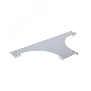 Крышка на ответвитель универсальный с основанием 80, 1,2 мм, в комплекте с крепежными элементами необходимыми для монтажа - фото 1