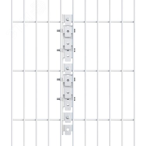 Крепление на сетку двух консолей 43х50х495 мм горячеоцинкованное - фото 3