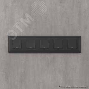 Avanti Рамка ARTLEBEDEV, , Черный матовый, 10 модулей - фото 6