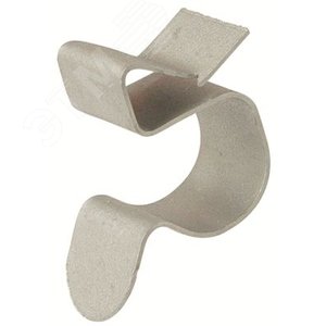 Клипса для крепления трубы к балке 7.5-12 мм D 10-11 мм - фото 1