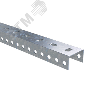 Профиль П-образный PSL L=2500 толщина 1.5мм - фото 1