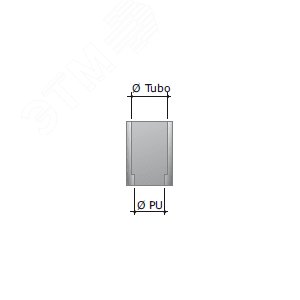 Втулка концевая D наружный=40 мм - фото 2