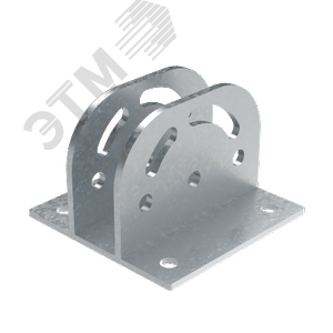 Крепление с площадкой шарнирное для профиля BPM-41 горячеоцинкованное - фото 1