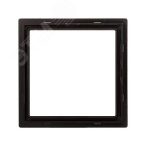 Декоративная вставка для металлических рамок      Avanti черная, 2 мод. 4402852D DKC - 3