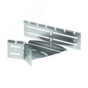 Угол горизонтальный изменяемый СРО 0-44 градусов 100х80 цинк-ламельный - фото 1