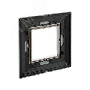 Рамка из металла, ''Avanti'', светло-серебристая, 2 модуля - фото 4