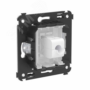 Avanti Компьютерная розетка RJ-45 без шторки в стену, кат.6 одинарная,  Белое облако - фото 3