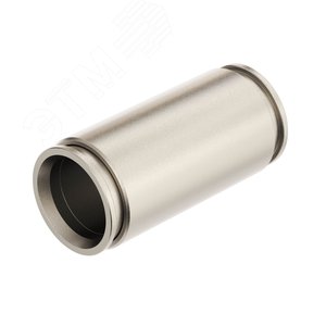 Муфта труба-труба D=20мм IP66/IP67 никелированная латунь - фото 2