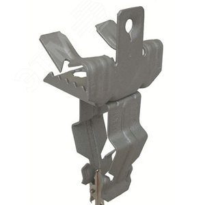 Держатель для крепления трубы к балке 15-20 мм D30-35 мм горизонтальный монтаж - фото 1